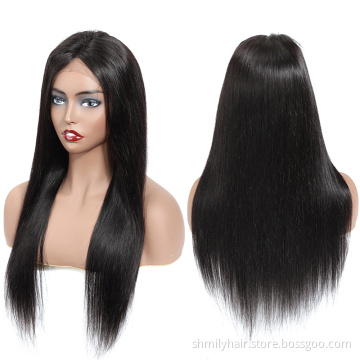 Real Virgin Brazilian Human Hair Lace Front Wig Straight Lace Front Wigs Human Hair Lace Front Human Hair Wigs For Black Women